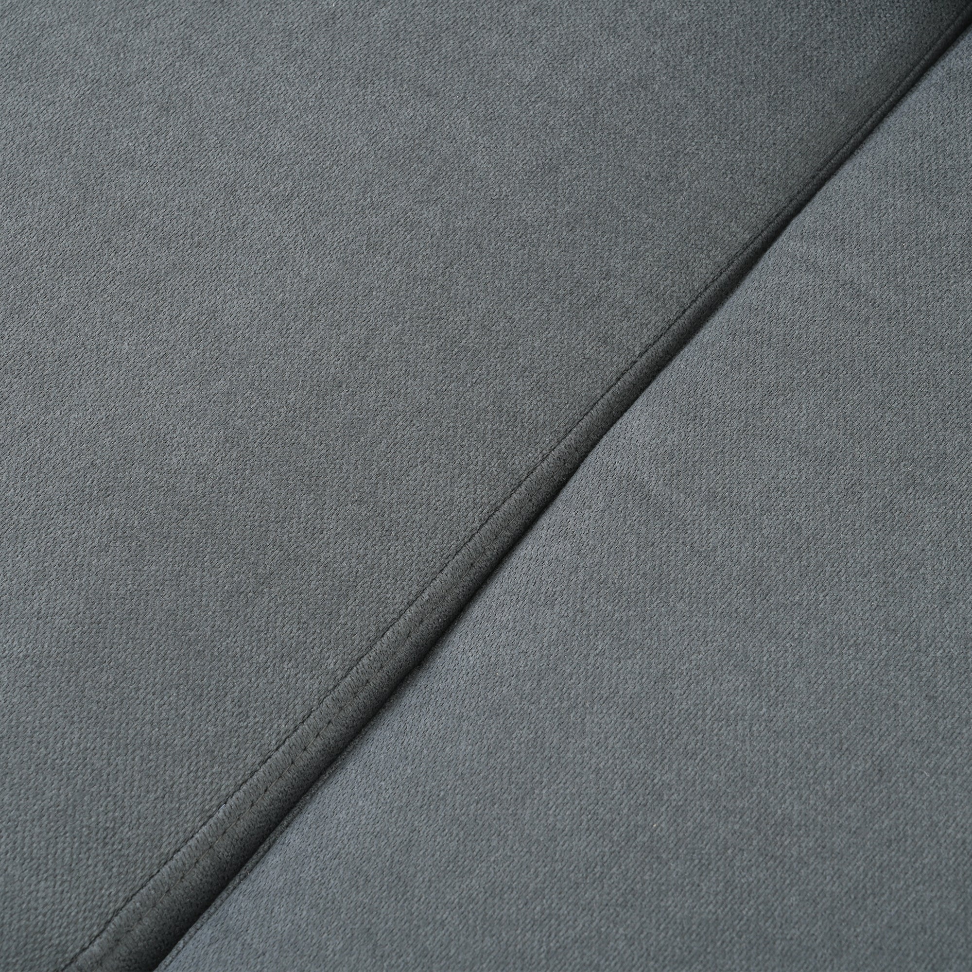 Collin 91" Linen Fabric Modular 3 Seater Sofa