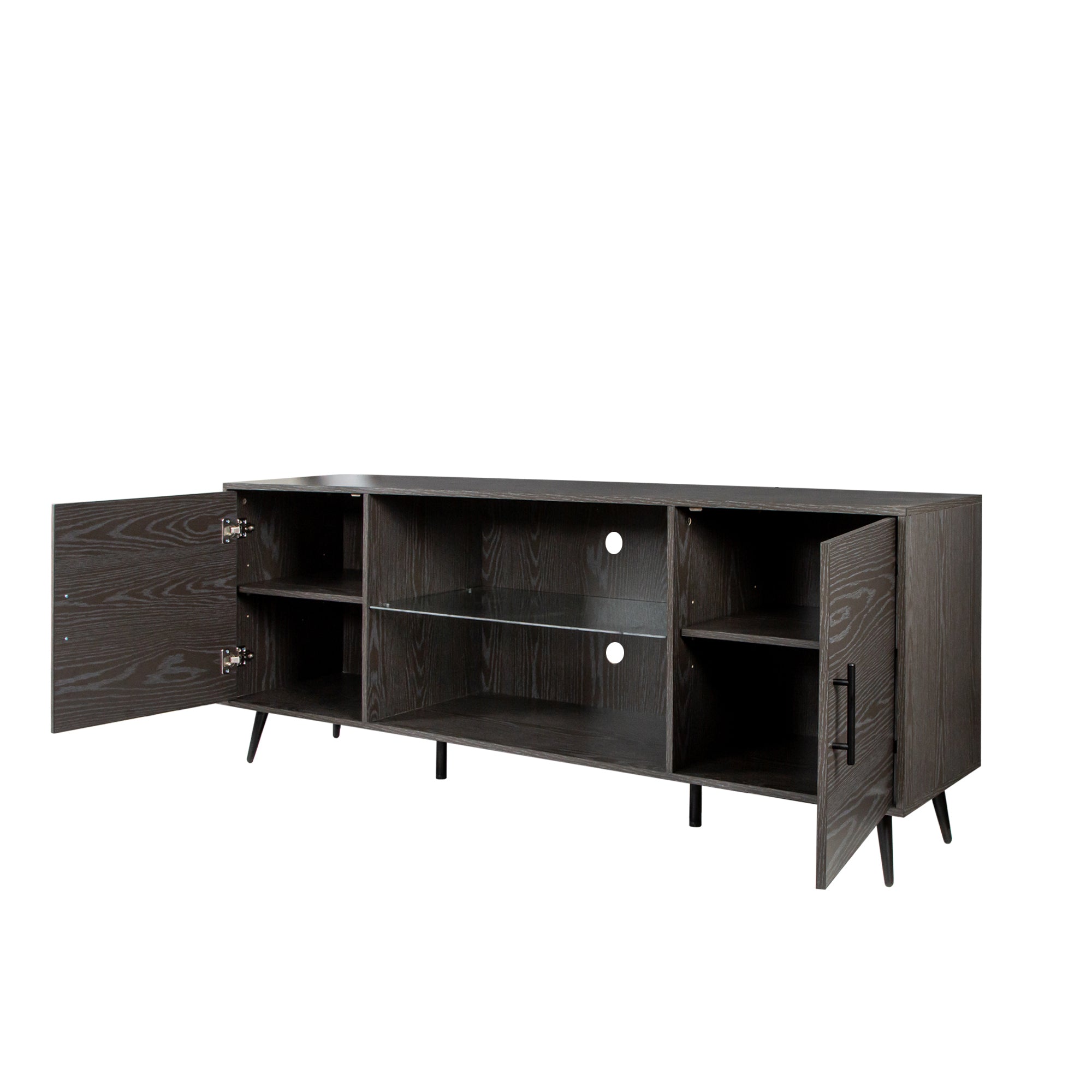 70.87" Dark Wenge TV Stand for TV up to 86"