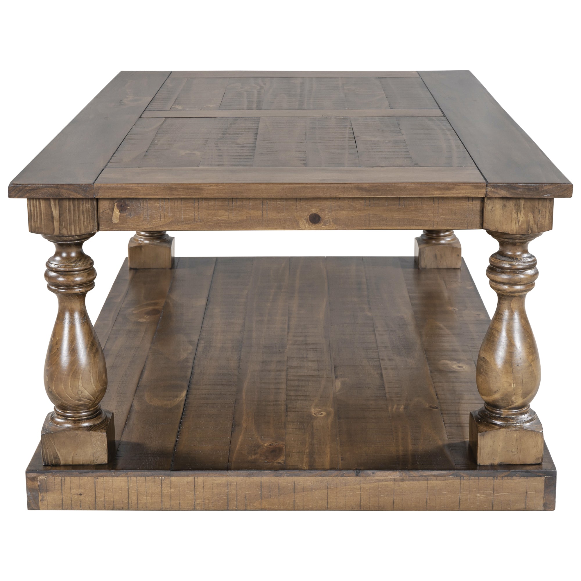Walter Solid Wood Rectangular Coffee Table
